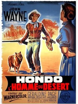 Affiche du film Hondo, l'homme du désert