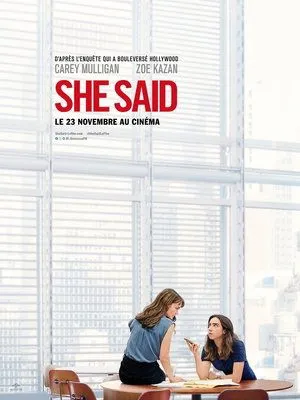 Affiche du film She Said