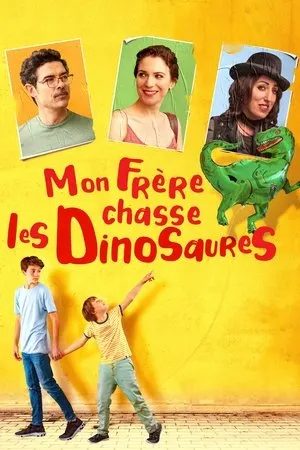 Affiche du film Mon frère chasse les dinosaures