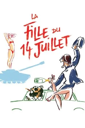Affiche du film La Fille du 14 juillet