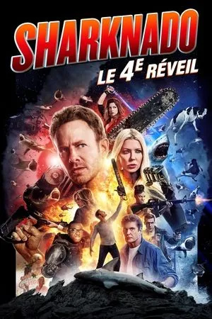Affiche du film Sharknado : The 4th Awakens