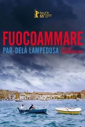 Affiche du film Fuocoammare, par-delà Lampedusa
