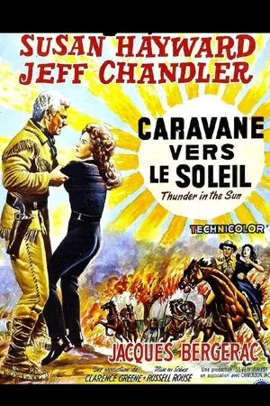 Affiche du film Caravane vers le soleil