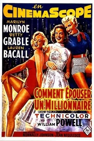 Affiche du film Comment épouser un millionnaire