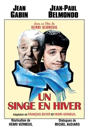 Affiche du film Un singe en hiver