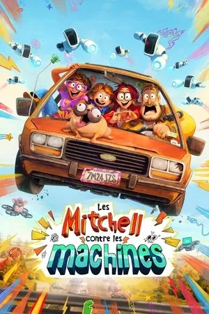 Affiche du film Les Mitchell contre les machines