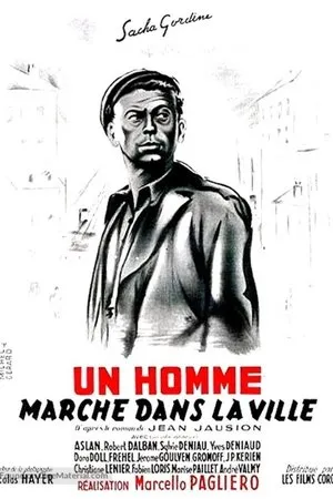 Affiche du film Un homme marche dans la ville