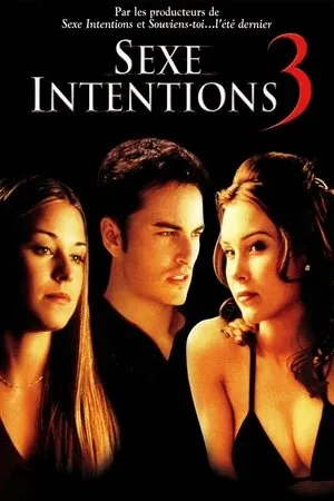 Affiche du film Sexe intentions 3