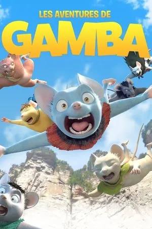 Affiche du film Les aventures de Gamba