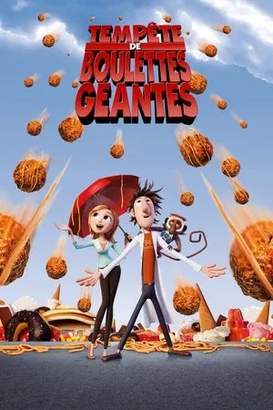 Affiche du film Tempête de boulettes géantes