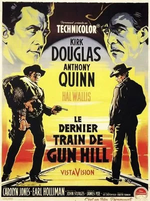 Affiche du film Le Dernier Train de Gun Hill