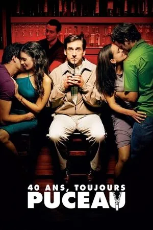 Affiche du film 40 ans, toujours puceau