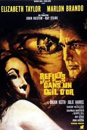 Affiche du film Reflets dans un oeil d'or