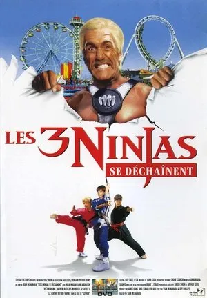 Affiche du film Ninja Kids 4 : Les 3 Ninjas se déchaînent