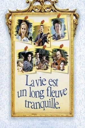 Affiche du film La vie est un long fleuve tranquille