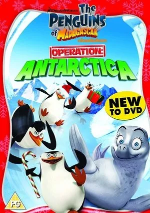 Affiche du film Les Pingouins de Madagascar : Opération Antarctique